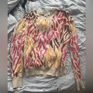 Balmain Multicolor Patterned Sweater